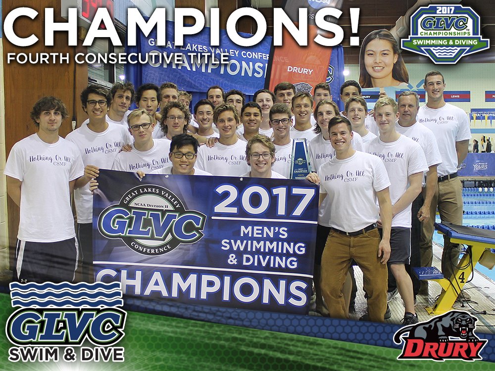 Drury swimming and diving will compete at GLVC National Championships next week