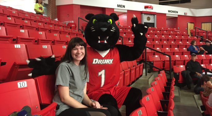 Pouncer the Panther leads athletics into season: Tells of legacy, importance and duties at university events