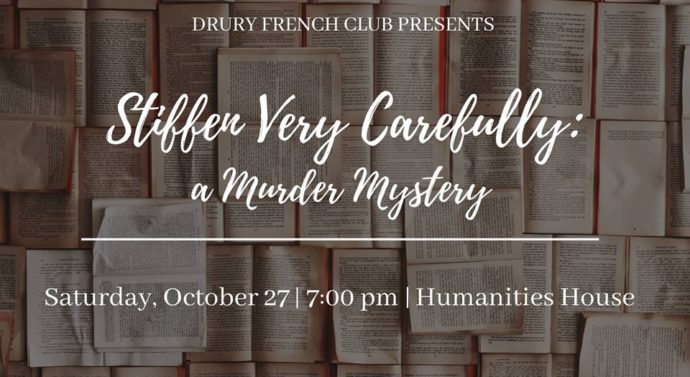 Drury French Club to host Halloween murder mystery party