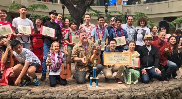 Mahalo from Dr. Maxson: Professor wins international ukulele contest