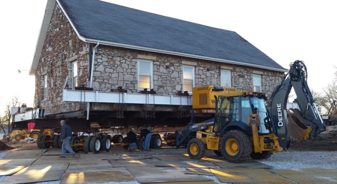 African American landmark Timmons Hall relocates to Silver Springs Park