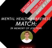 Soccer charity match for mental health awareness