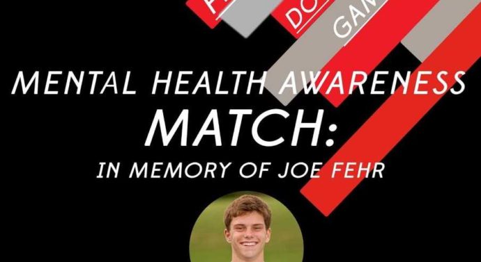 Soccer charity match for mental health awareness