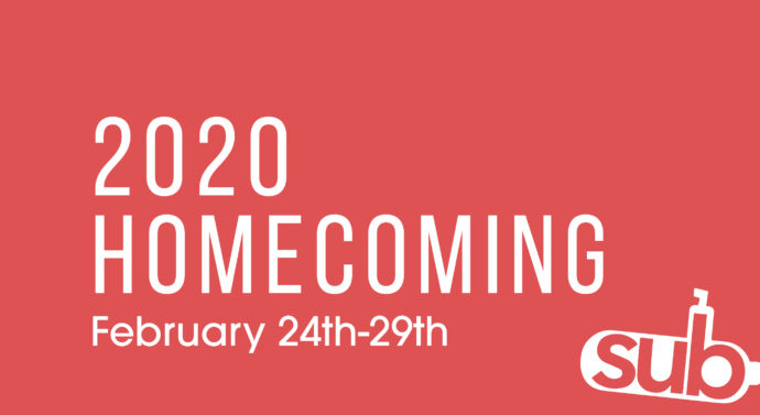 Homecoming is back and bigger than ever: Student Union Board to host events in the lead up to Homecoming 2020