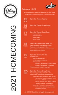 Drury traditions: What homecoming will look like in 2021