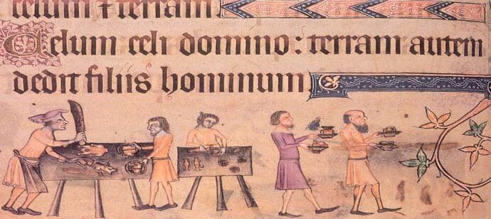 A Medieval Feast: The Mirror makes Medieval Meals