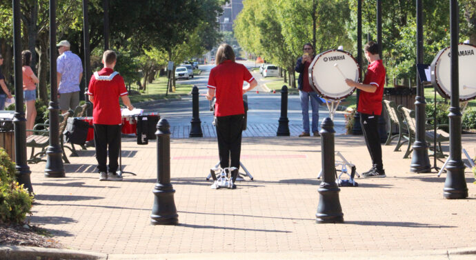 Drury’s marching band playing their way into a great 2021 season