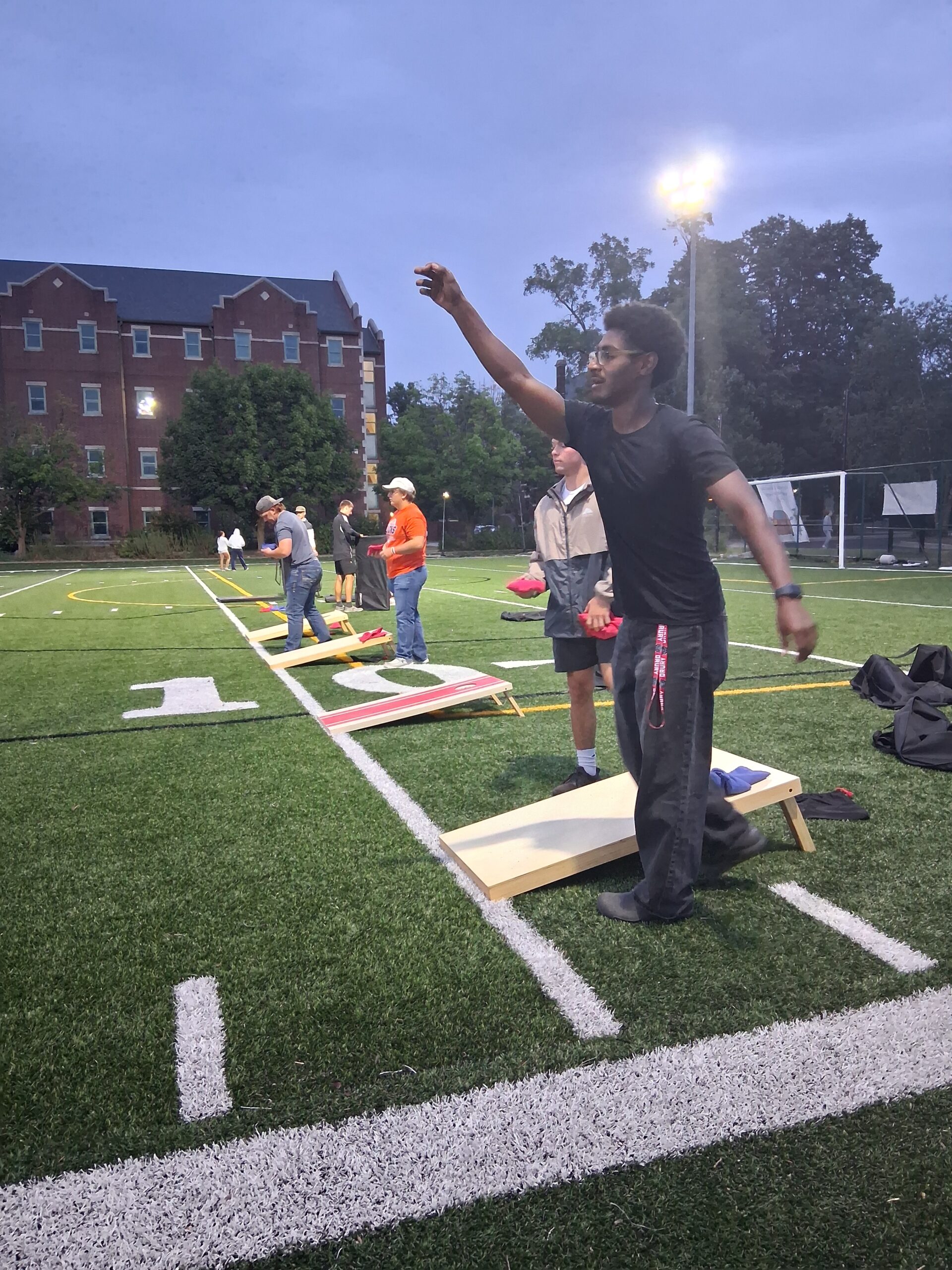 Fun and competition at intramurals 